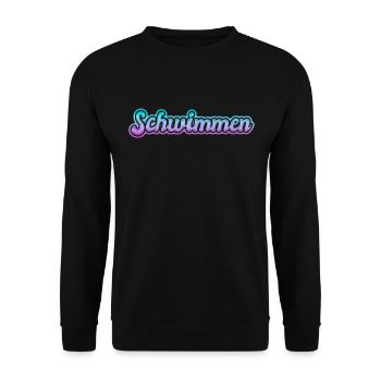Nager - Sweat-shirt Unisexe - noir - Devant - Alina (178cm) & Michal (187cm)