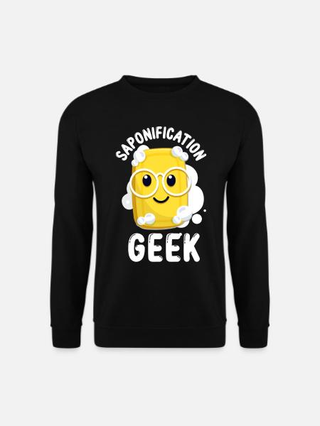 Soap Making Crafting - Unisex Pullover - Schwarz