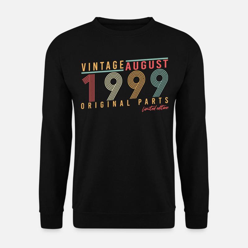 Mois de naissance Août 1999 - Sweat-shirt Unisexe - noir