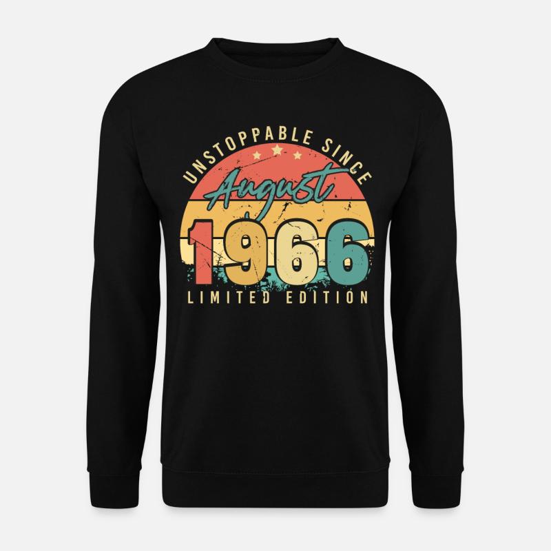 Unstoppable August 1966 - Unisex Sweatshirt - black