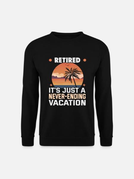 Retirement Gift idea Pension - Unisex Sweatshirt - black