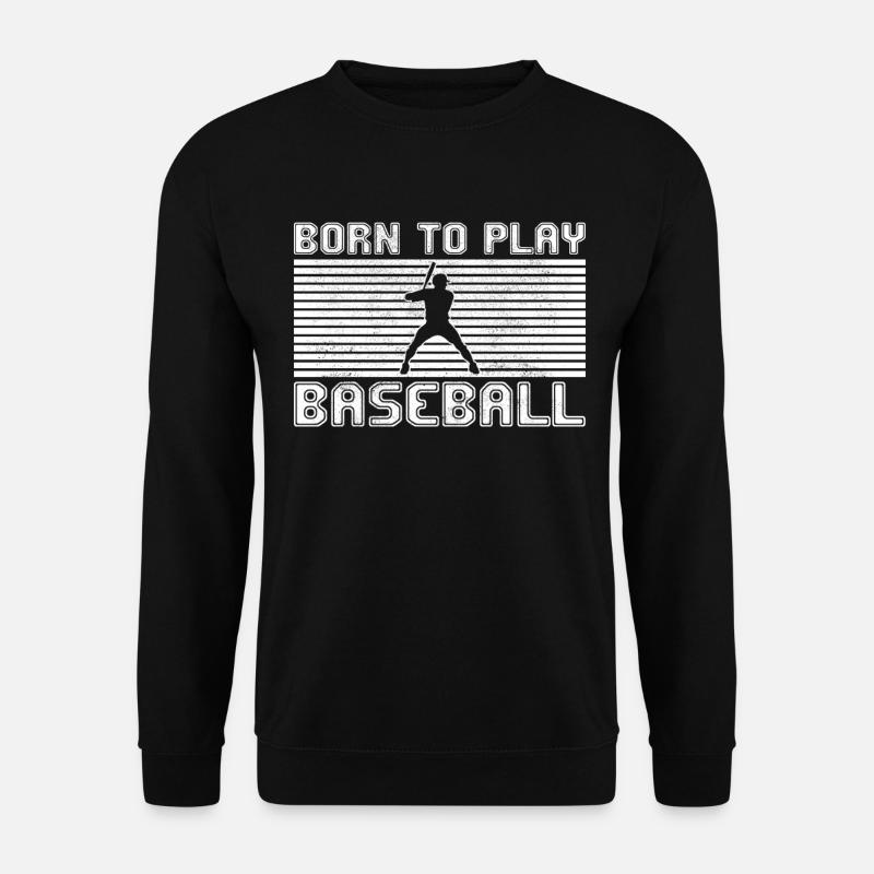 Baseball - Unisex Sweatshirt - black