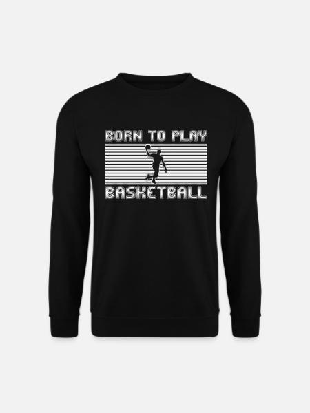 basket-ball - Sweat-shirt Unisexe - noir