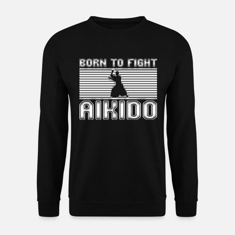 Aikido - Unisex Pullover - Schwarz