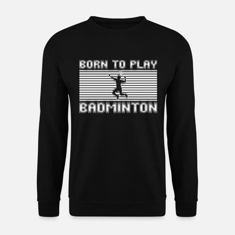 badminton - Unisex Sweatshirt - black