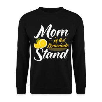 Lemon Juice Lemon Juice Lemonade - Unisex Sweatshirt - black - Front - Alina (178cm) & Michal (187cm)