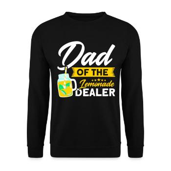 Lemon Juice Lemon Juice Lemonade - Unisex Sweatshirt - black - Front - Alina (178cm) & Michal (187cm)