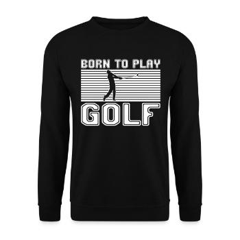 Golfe - Sweat-shirt Unisexe - noir - Devant - Alina (178cm) & Michal (187cm)