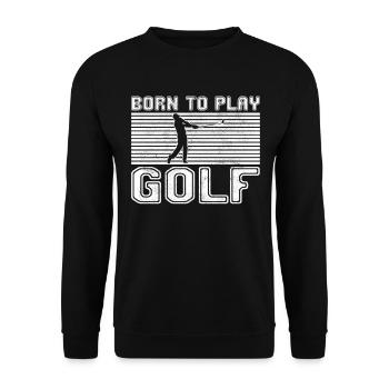 Golfe - Sweat-shirt Unisexe - noir - Devant - Alina (178cm) & Michal (187cm)