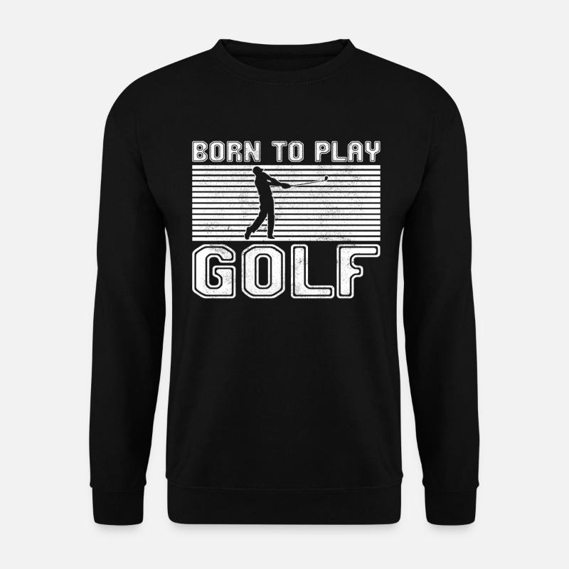 Golf - Unisex Pullover - Schwarz