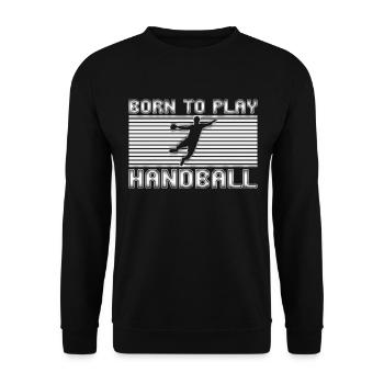 Handball - Sweat-shirt Unisexe - noir - Devant - Alina (178cm) & Michal (187cm)