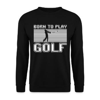 Golfe - Sweat-shirt Unisexe - noir - Devant - Alina (178cm) & Michal (187cm)
