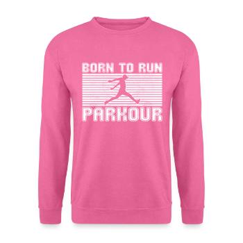 Parkour - Unisex Pullover - Pink - Vorne
