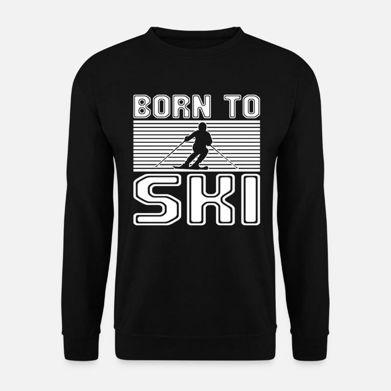 Ski - Unisex Sweatshirt - black