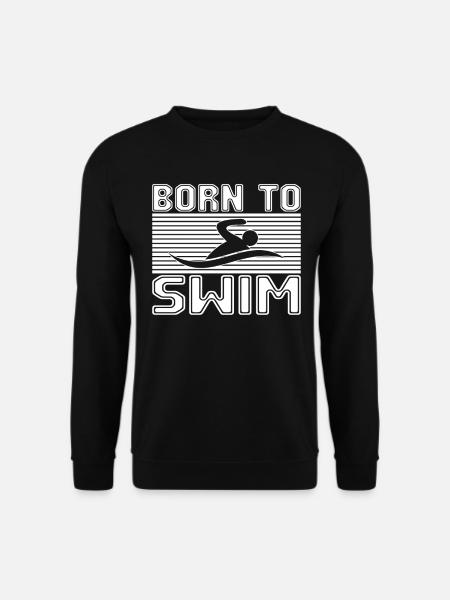 Swim - Unisex Sweatshirt - black