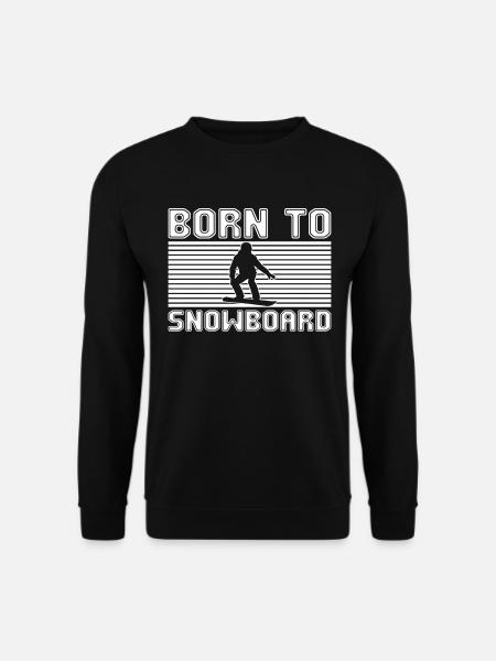 Snowboard - Unisex Sweatshirt - black