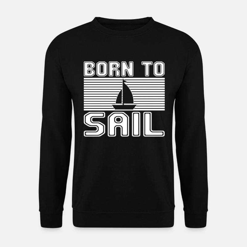 Segeln - Unisex Pullover - Schwarz
