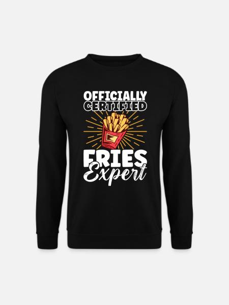Hamburgers de restauration rapide - Sweat-shirt Unisexe - noir
