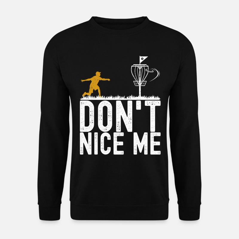 Disc Golf Disc Golfeur - Sweat-shirt Unisexe - noir