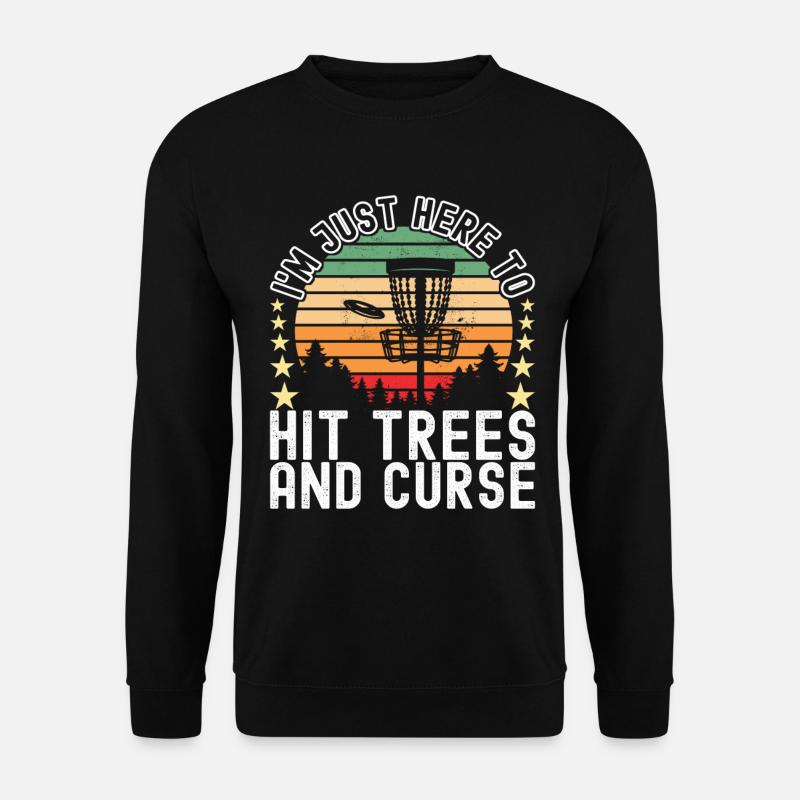 Disc Golf Disc Golfer - Unisex Pullover - Schwarz