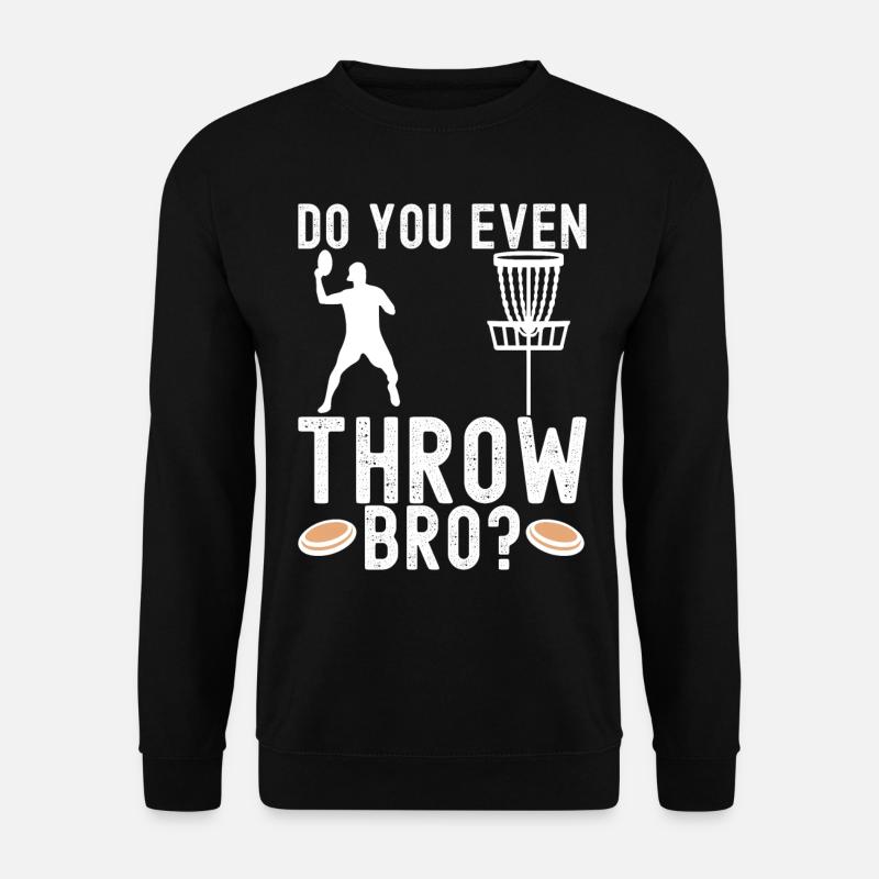 Disc Golf Disc Golfer - Unisex Pullover - Schwarz
