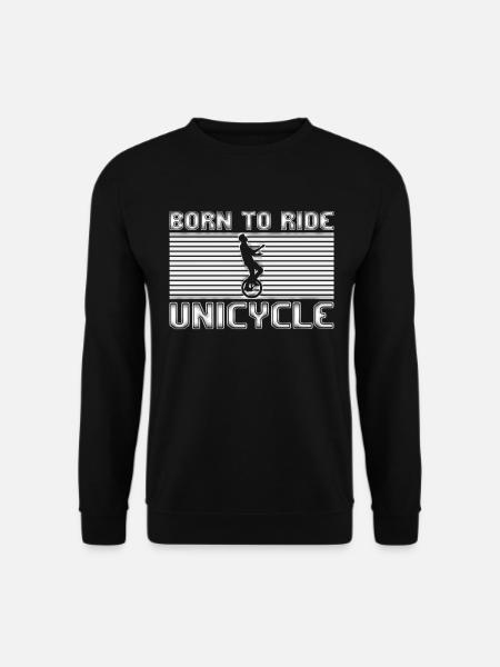 Unicycling - Unisex Sweatshirt - black