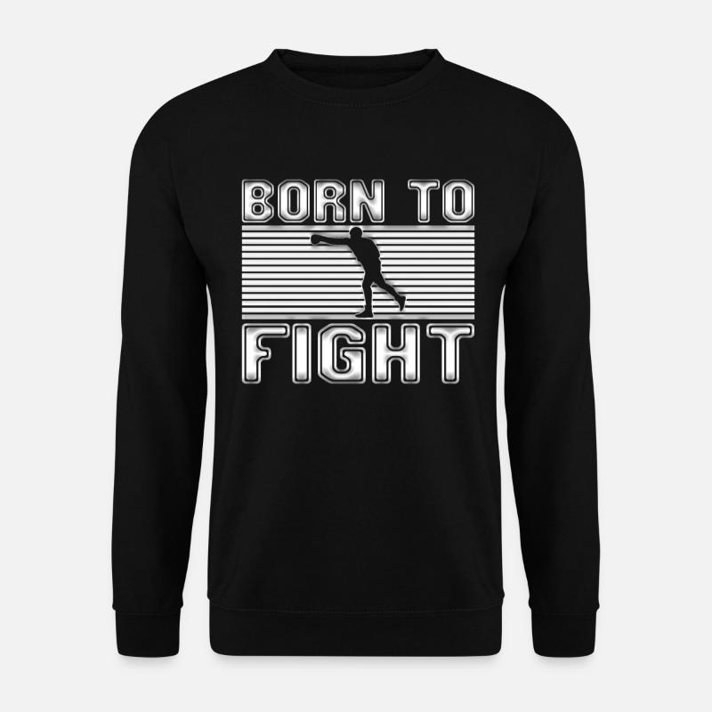 Boxen - Unisex Pullover - Schwarz
