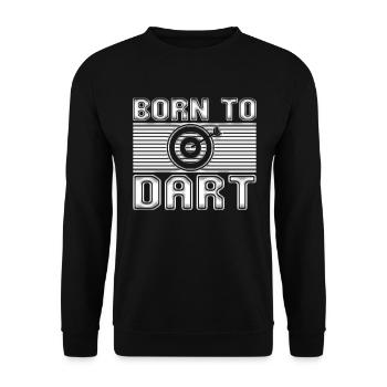 Dard - Sweat-shirt Unisexe - noir - Devant - Alina (178cm) & Michal (187cm)