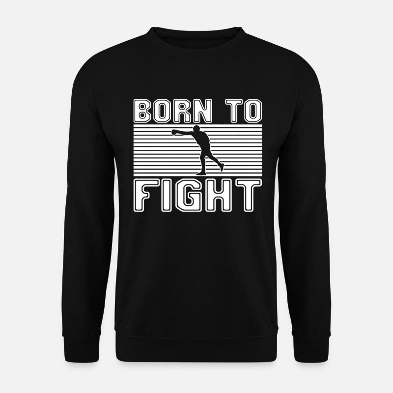 Boxe - Sweat-shirt Unisexe - noir