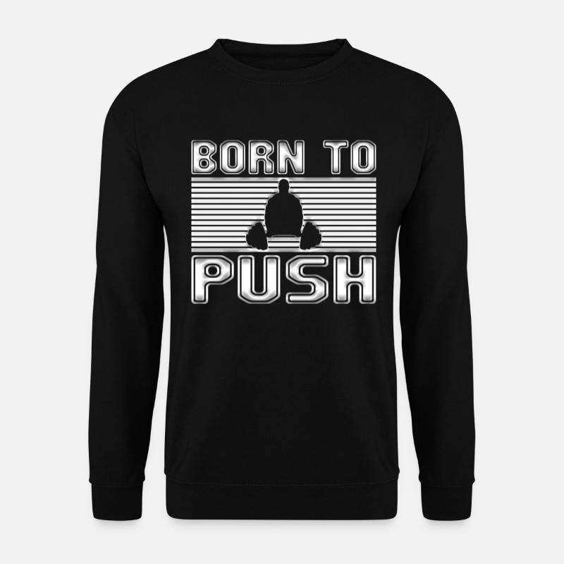 Weight training - Unisex Sweatshirt - black