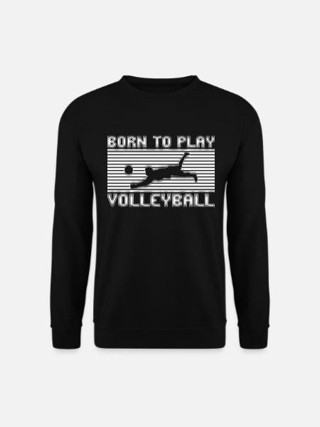 Volley-ball - Sweat-shirt Unisexe - noir