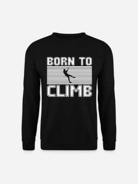 Climb - Unisex Sweatshirt - black