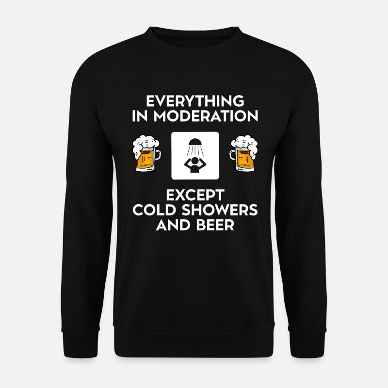 Ice bath - Unisex Sweatshirt - black