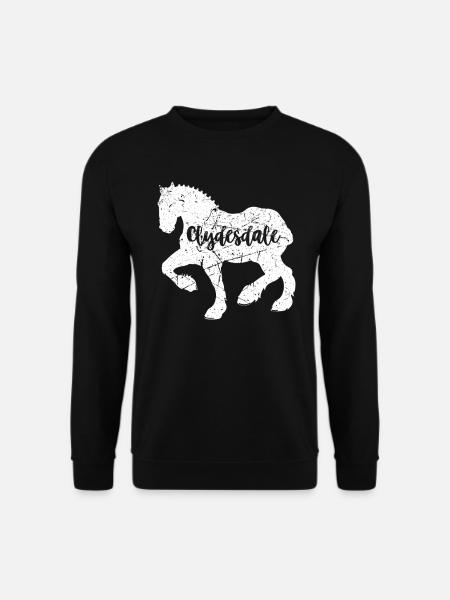 Clydesdale Shirt Clydesdale Rider - Unisex Sweatshirt - black