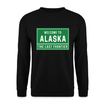 Alaska - Unisex sweater - sort - Foran - Alina (178cm) & Michal (187cm)