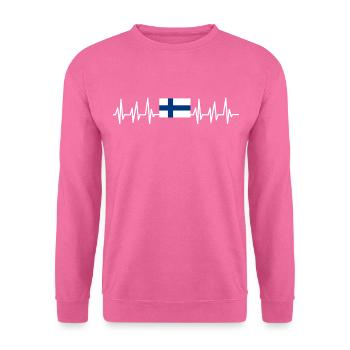 Finland Gift Holiday Lapland Home Finland - Unisex Sweatshirt - pink - Front