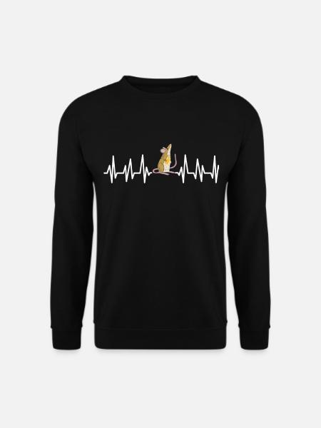 Mouse - Unisex Sweatshirt - black