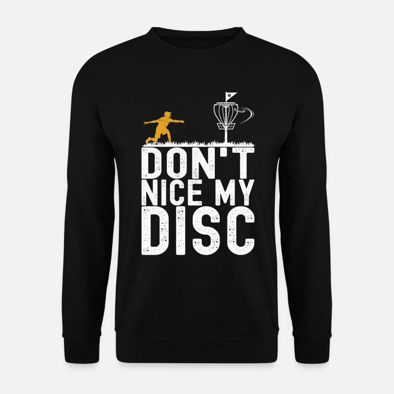 Disc Golf Disc Golfeur - Sweat-shirt Unisexe - noir