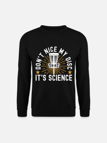 Disc Golf Disc Golfer - Unisex Sweatshirt - black