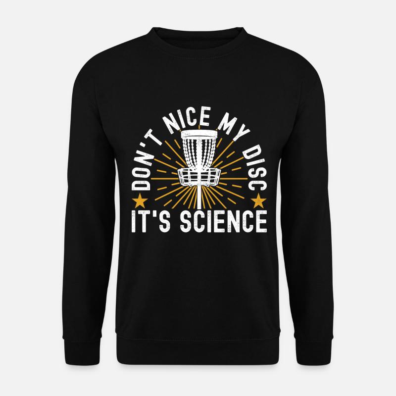 Disc Golf Disc Golfeur - Sweat-shirt Unisexe - noir