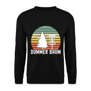 Disc Golf Disc Golfer - Unisex Pullover - Schwarz - Vorne - Alina (178cm) & Michal (187cm)