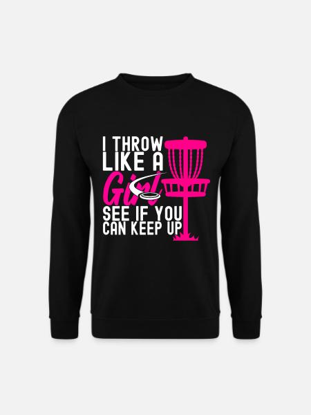 Disc Golf Disc Golfer - Unisex Sweatshirt - black