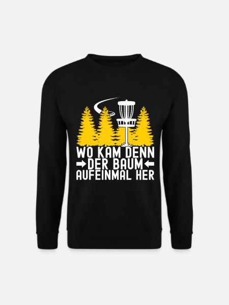 Disc Golf Disc Golfer - Unisex Pullover - Schwarz