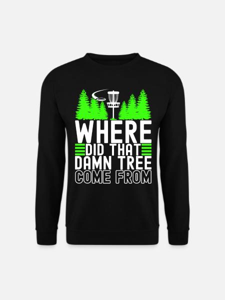 Disc Golf Disc Golfer - Unisex Pullover - Schwarz