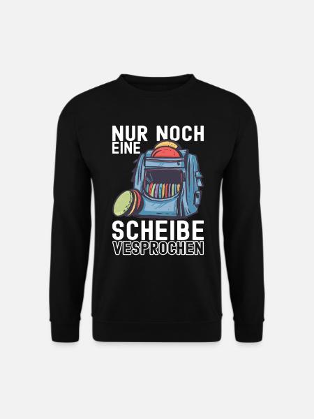 Disc Golf Disc Golfer - Unisex Pullover - Schwarz