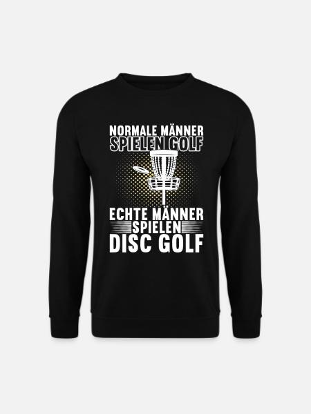 Disc Golf Disc Golfer - Unisex Pullover - Schwarz