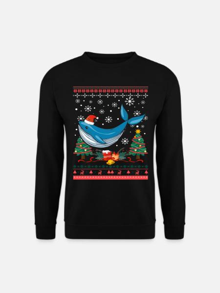 Alaska Geschenk Kinder Herren Damen USA Natur Eis - Unisex Pullover - Schwarz