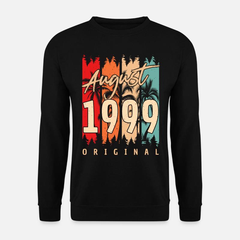 Mois de naissance Août 1999 - Sweat-shirt Unisexe - noir