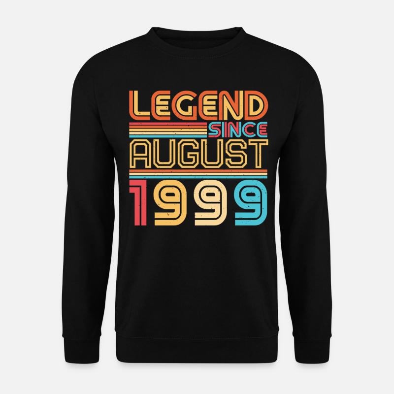 1999 August Retro - Unisex Pullover - Schwarz