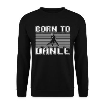Tanzen - Unisex Pullover - Schwarz - Vorne - Alina (178cm) & Michal (187cm)